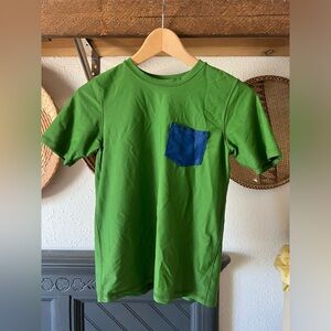 Mollusk surf shop green spf 50 shirt 12-13 year